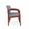 Lesro Lenox 2 Seat Tandem Seating W/ Arm, 44 in W 26 in L 31.5 in H LW2103 - alternate 3